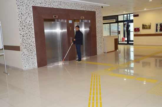 Üniversitemizin Örnek Projesi: Engelsiz Kampüs
