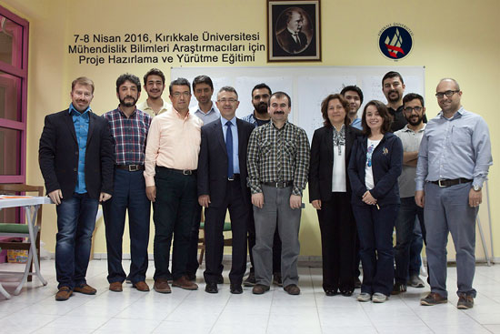 "Mühendislik Bilimleri Araştırmacıları için Proje Hazırlama ve Yürütme Eğitimi"