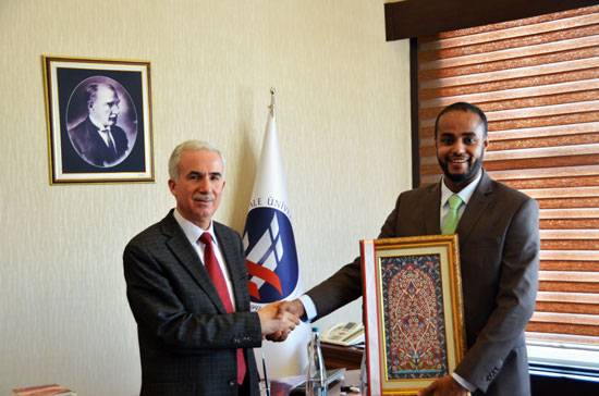Somali Uluslararası Üniversitesi Rektöründen Üniversitemize Ziyaret