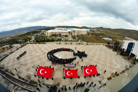Kırıkkale Üniversitesi Öğrencileri Terörü Lanetledi