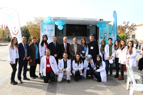 Üniversitemiz Öncülüğünde 14 Kasım Diyabet Günü Kutlandı