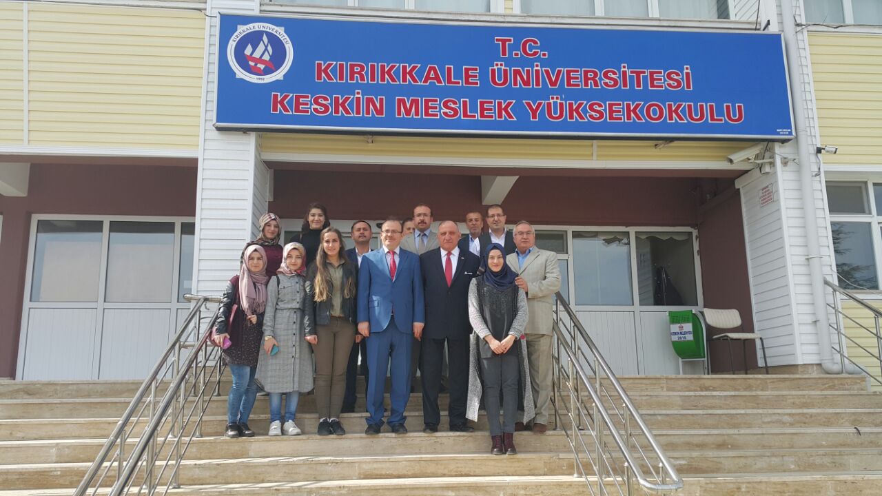 Keskin Kaymakamı ve Esnaf ve Sanatkârları Odaları Birliği Başkanından Ziyaret