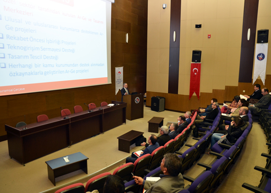 Üniversitemizde AR-GE ve Tasarım Merkezi Olma Süreci Anlatıldı