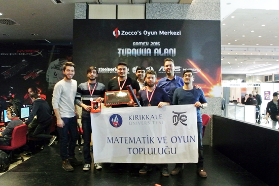 Matematik ve Oyun Topluluğundan E-Spor'da Derece