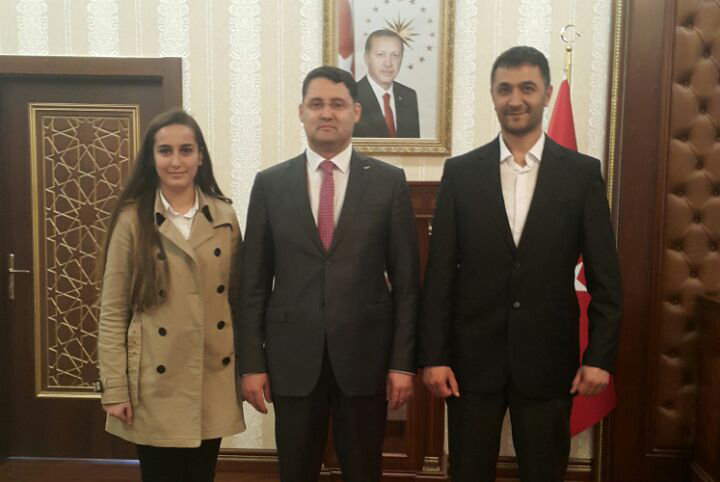 Keskin Meslek Yüksekokulu Öğrencilerimizden, Valiye Ziyaret