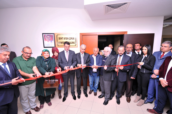 Şehit Aydın Çopur’un Adı Üniversitemizde Yaşayacak