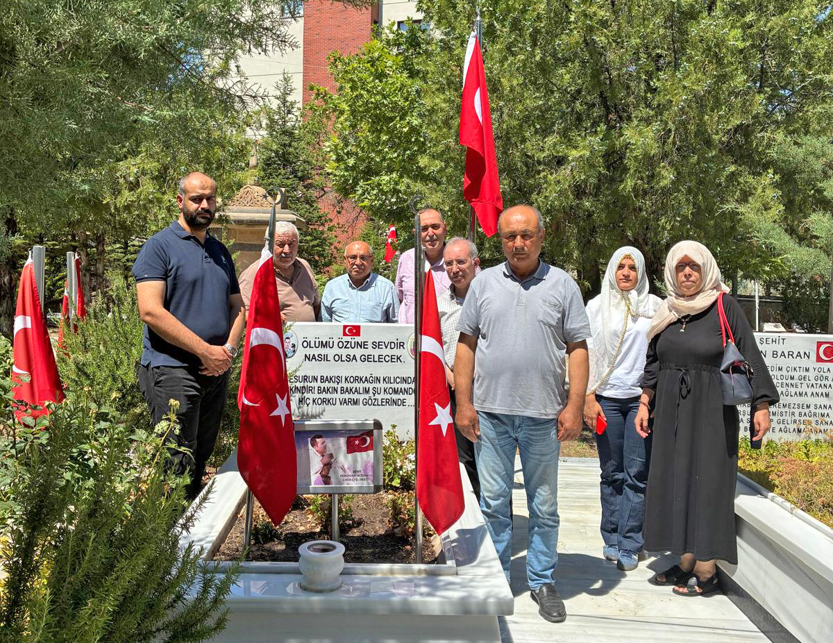 Veteriner Fakültemizden 15 Temmuz Demokrasi ve Millî Birlik Günü Kapsamında Anma Ziyareti