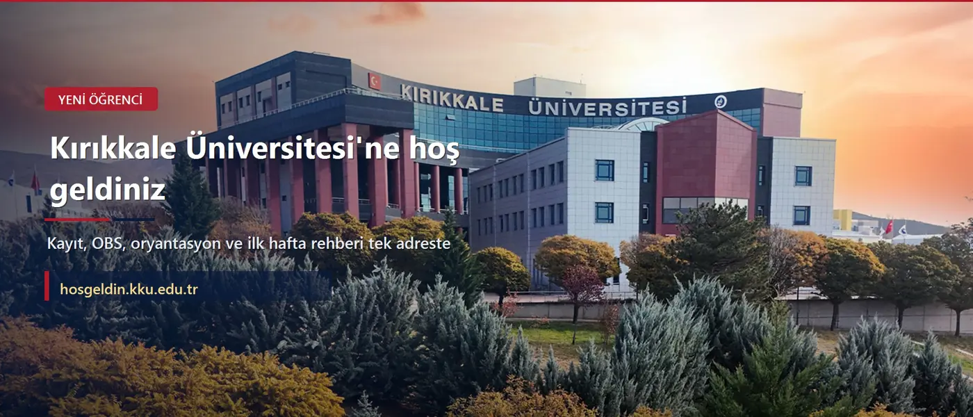 Hoşgeldin - Yeni öğrenci portalı