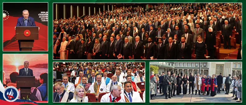 Üniversitemiz, 2026-2027 Yükseköğretim Akademik Yıl Açılış Töreni’ne Katıldı