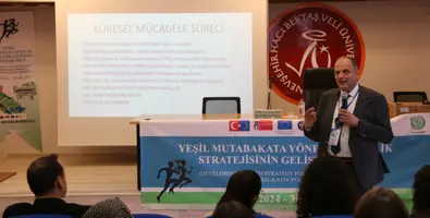 Üniversitemiz ile Nevşehir Hacı Bektaş Veli Üniversitesi İş Birliğinde “Yeşil Mutabakat ve Gençlik” Konferansı Düzenlendi