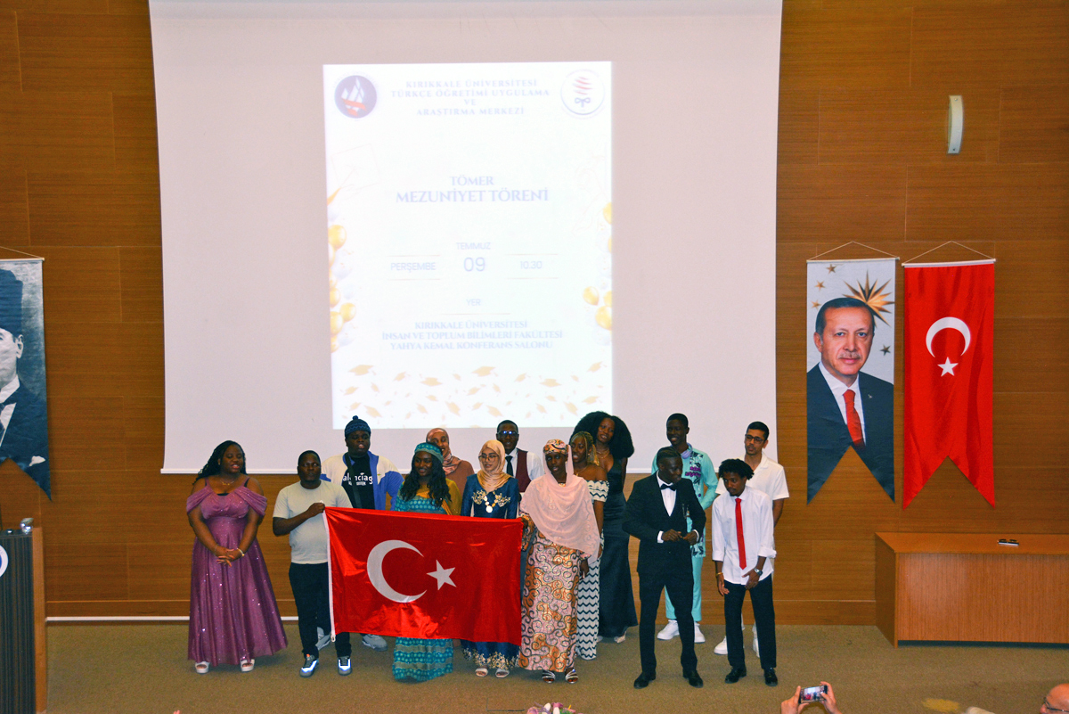 Uluslararası Öğrencilerimiz TÖMER'den Mezun Oldu