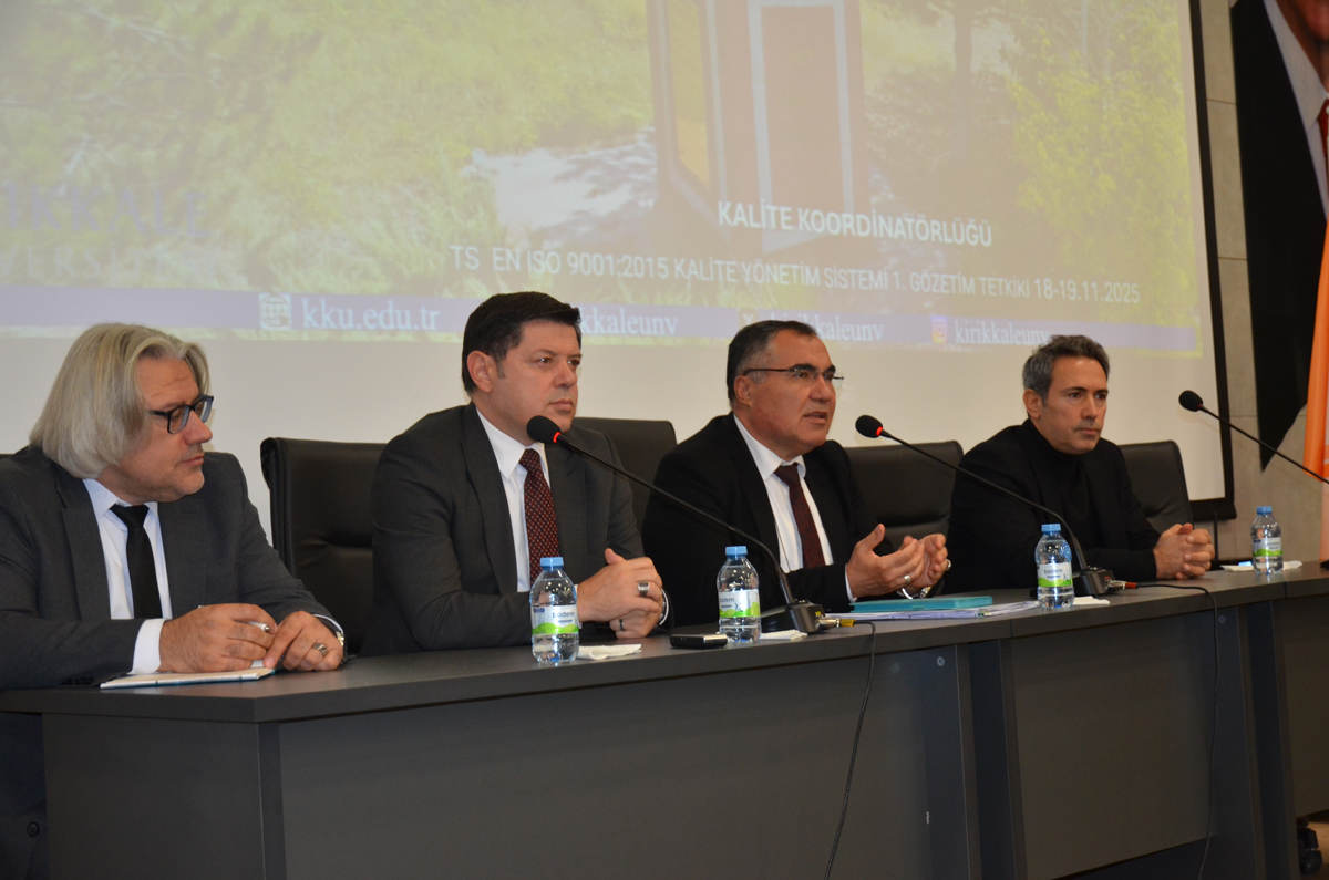 Üniversitemizde TS EN ISO 9001:2015 1. Gözetim Tetkiki Başladı