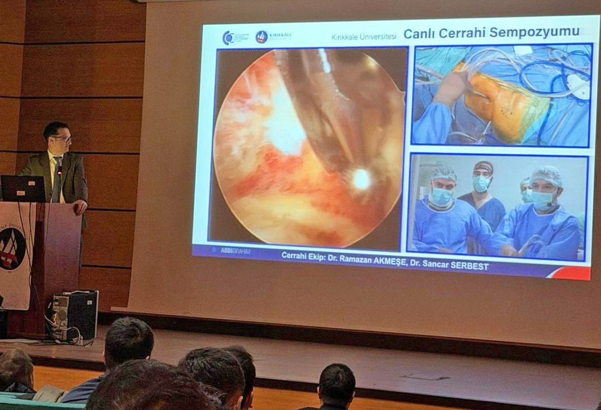 Kırıkkale’nin İlk Kalça Artroskopisi Canlı Cerrahi Toplantısı Üniversitemizde Gerçekleşti
