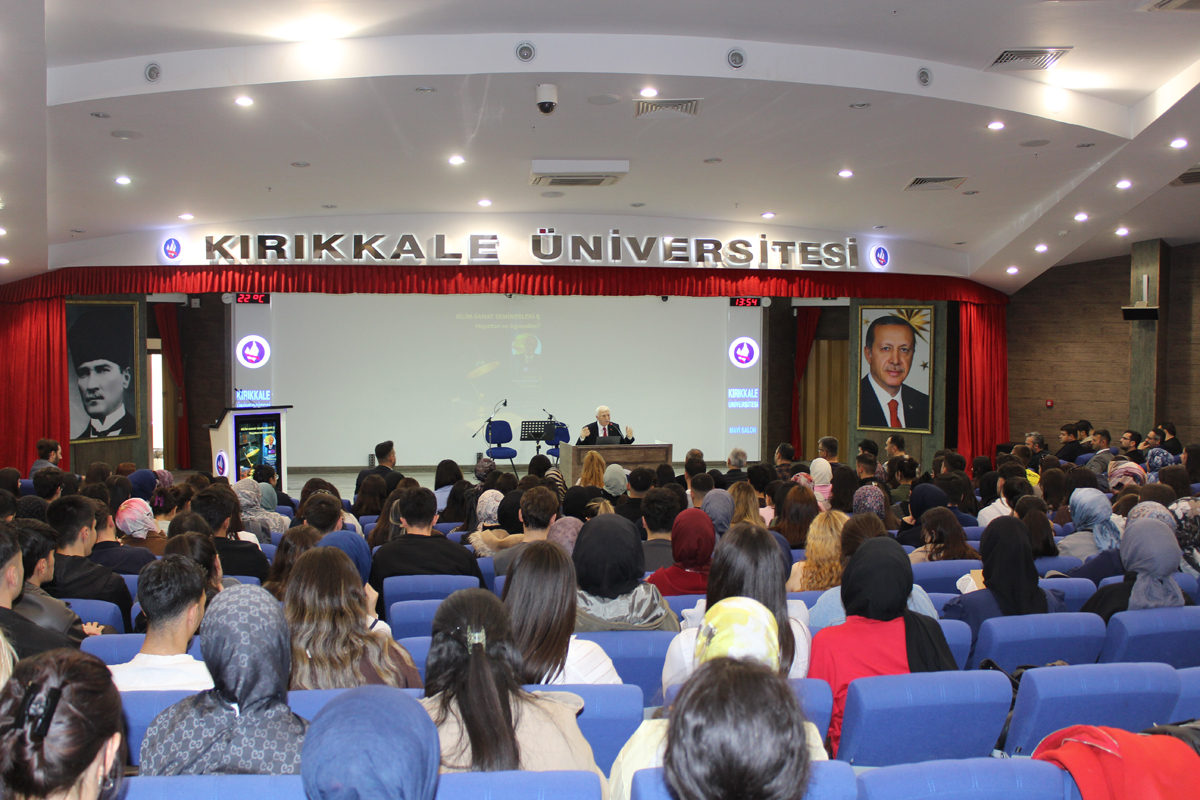 Üniversitemizde “Hayattan Ne Öğrendim?” Semineri: Hayata ve Kulluk Bilincine Dair Anlamlı Mesajlar