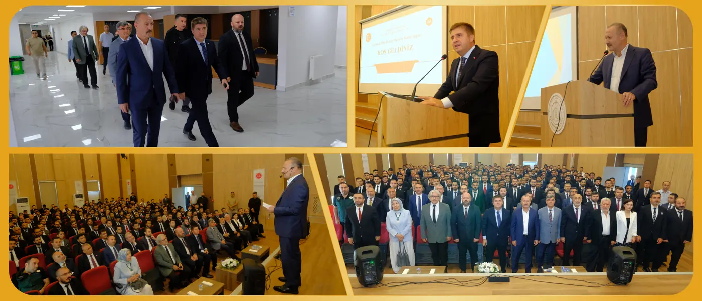 5. Dönem Aday Din Görevlileri Eğitimi Rektörümüz Prof. Dr. Ersan Aslan’ın Verdiği İlk Dersle Başladı