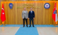 Rektörümüzden Emniyet Müdürü Mustafa Işık’a Hayırlı Olsun Ziyareti
