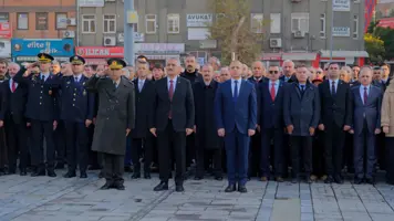  Rektörümüz Prof. Dr. Ersan Aslan, 10 Kasım Atatürk'ü Anma Günü Etkinliklerine Katıldı