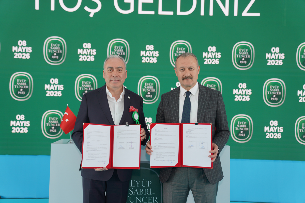 Rektörümüz, Eyüp Sabri Tuncer Firmasının Ekstra Nötral Alkol Üretim Tesisi’nin Temel Atma Törenine Katıldı