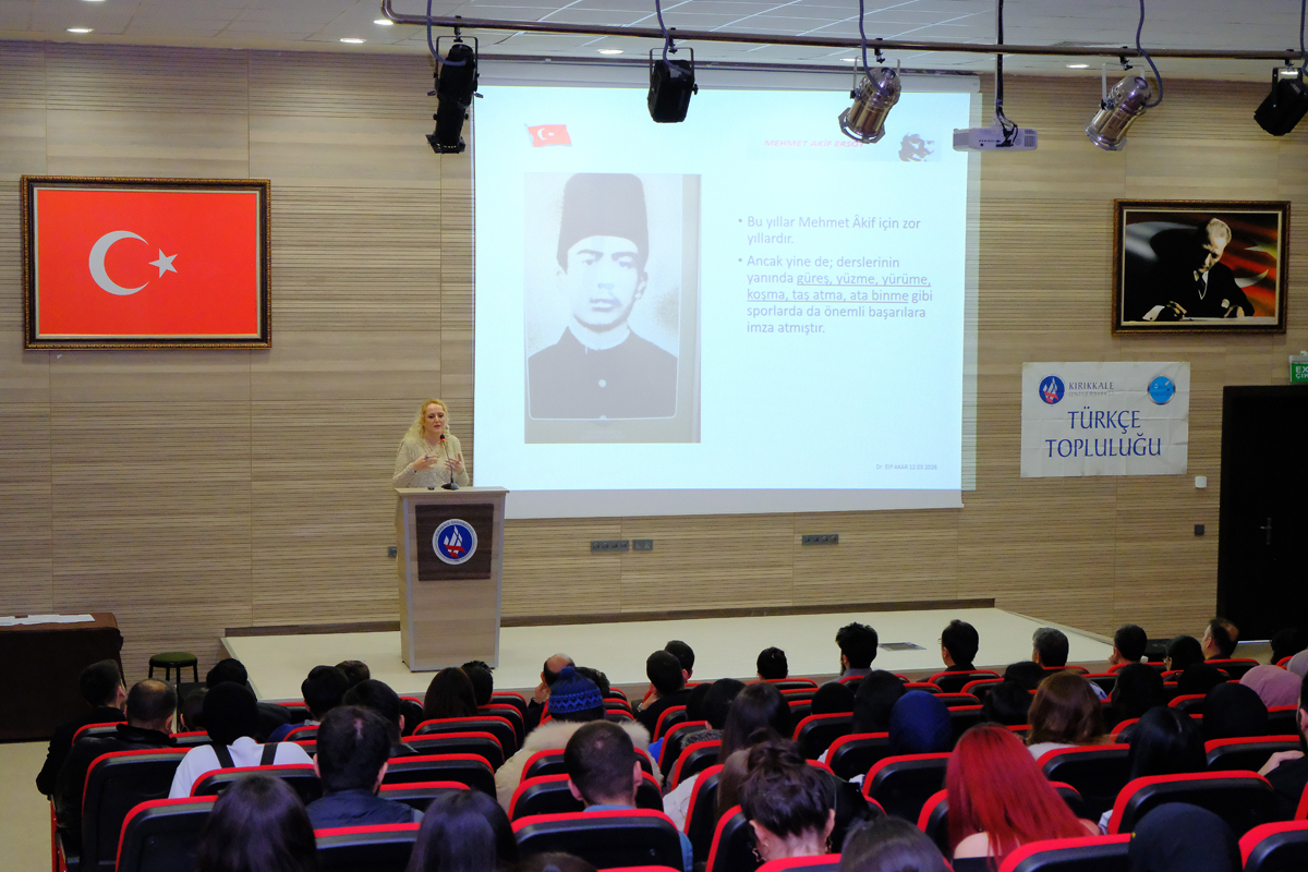 İstiklâl Marşı’nın 105. Yılında Eğitim Fakültemizde “Hür Yaşadım, Hür Yaşarım” Coşkusu