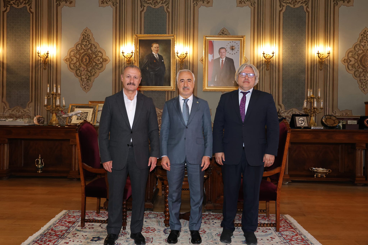 Rektörümüz, İstanbul Üniversitesi Rektörü Prof. Dr. Osman Bülent Zülfikar‘ı Ziyaret Etti