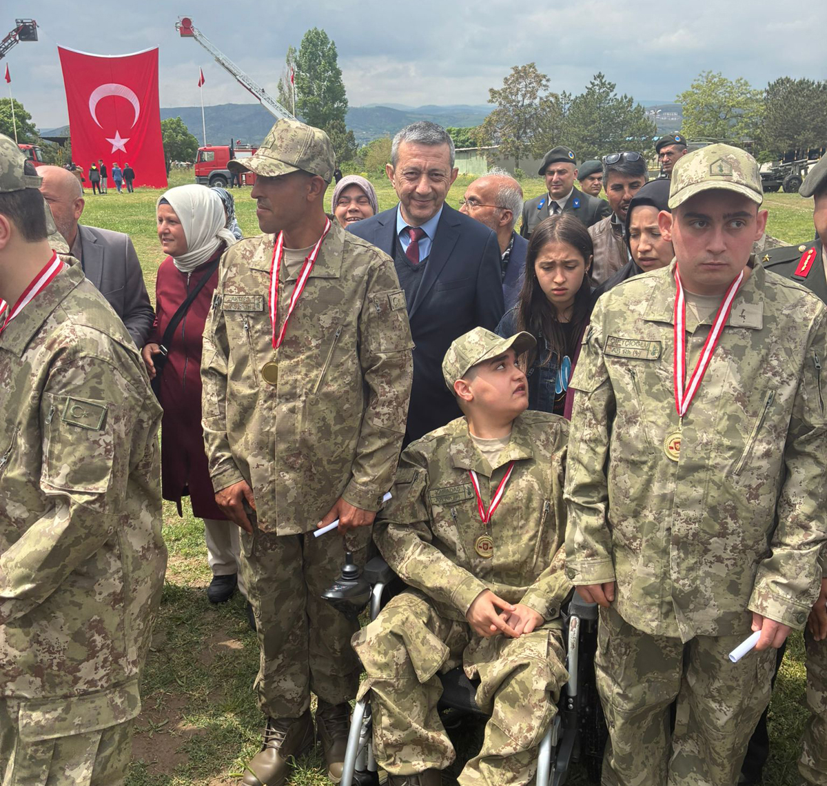 Engelleri Aşan Gurur: Temsili Askerlik Heyecanı Yaşandı