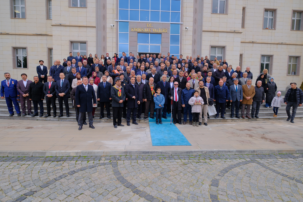 Rektörümüz Prof. Dr. Ersan Aslan, Vali Mehmet Makas İçin Düzenlenen Veda Törenine Katıldı