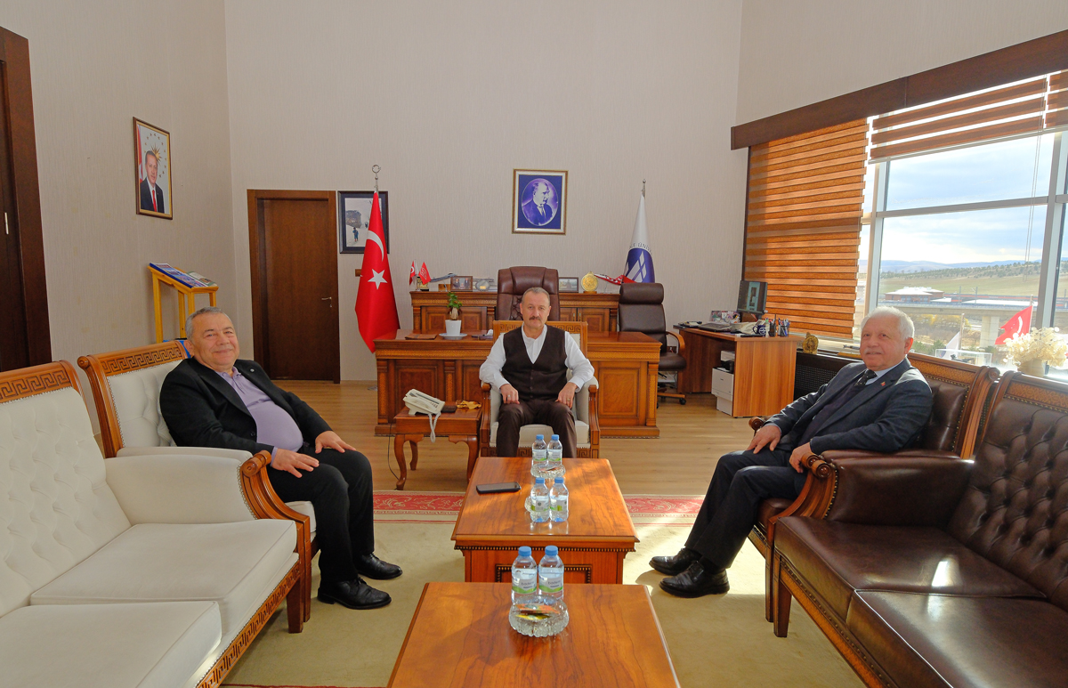 İl Gazetesi İmtiyaz Sahibi Ramazan Çetin, Rektörümüzü Ziyaret Etti