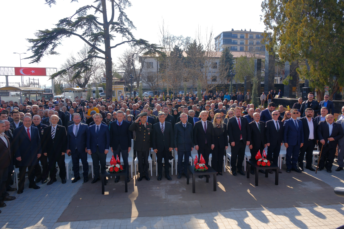 Üniversitemiz, Şehitlik Anıtı Açılış Programına Katıldı