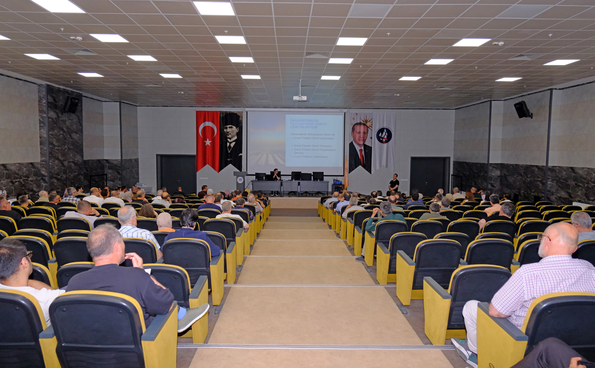 Üniversitemizde Enerji Verimliliği Bilinçlendirme ve Farkındalık Eğitimi Düzenlendi