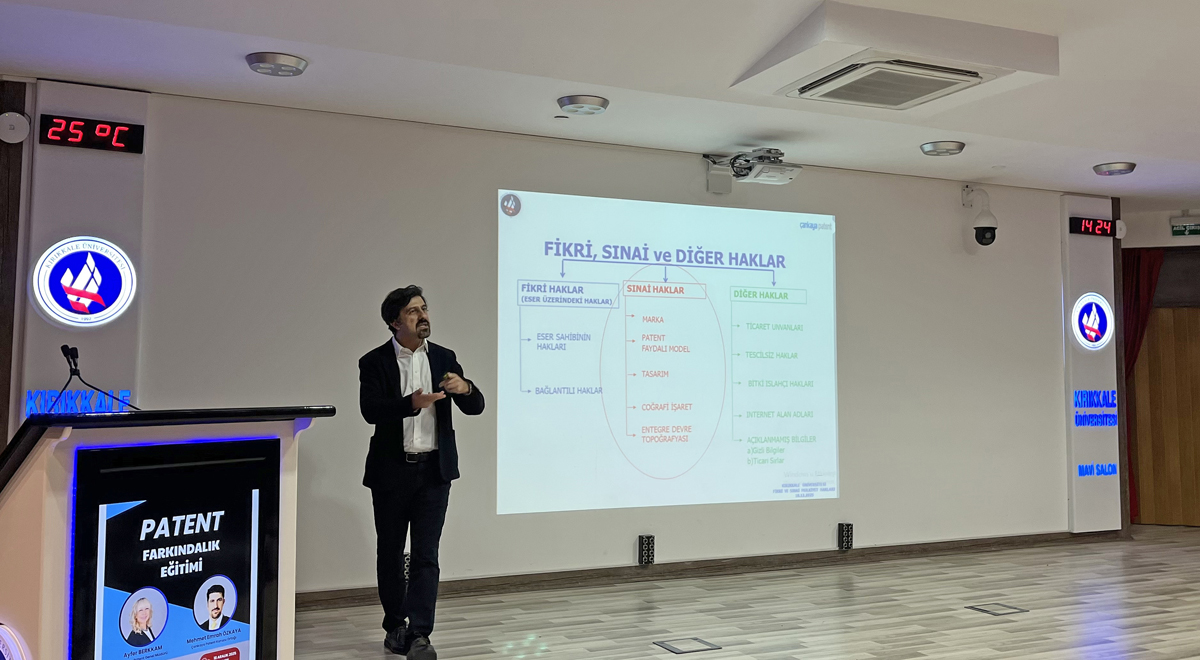 Üniversitemizde Patent Farkındalık Eğitimi Gerçekleştirildi