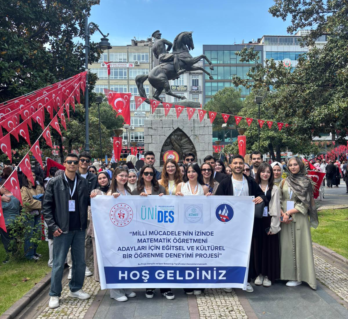 Öğrencilerimiz, ÜNİDES Projesi Kapsamında Samsun’da Ziyaretlerde Bulundu