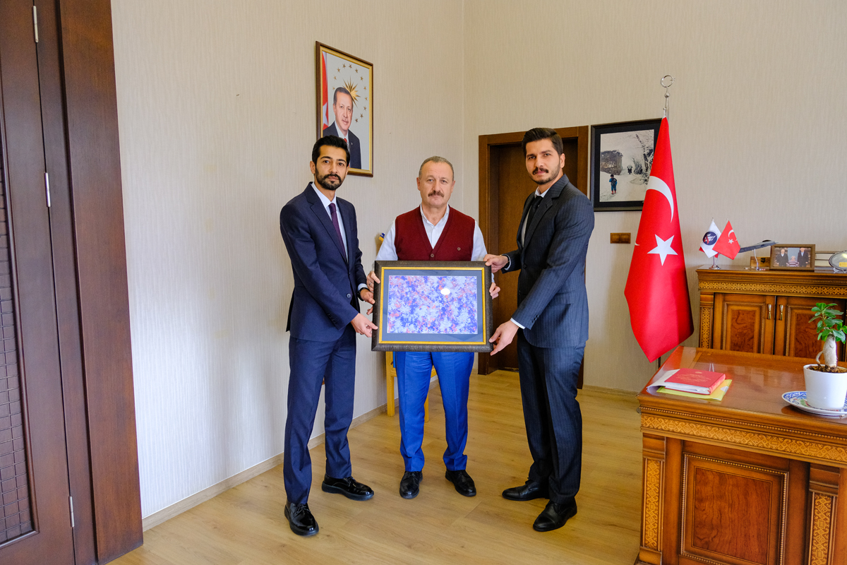 T&#220;GVA Kırıkkale Temsilciliğinden Rekt&#246;r&#252;m&#252;ze Ziyaret