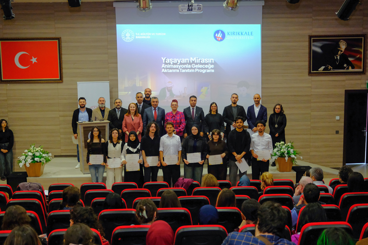 Üniversitemizde “Yaşayan Mirasın Animasyonla Geleceğe Aktarımı” Tanıtım Programı Gerçekleştirildi