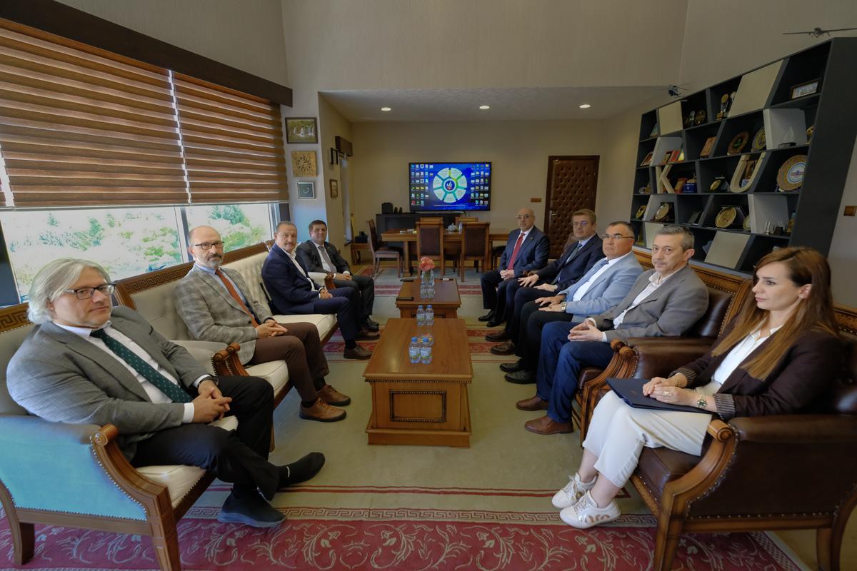 YÖK Yürütme Kurulu Üyesi Prof. Dr. Mahmut Ak’tan Üniversitemize Ziyaret