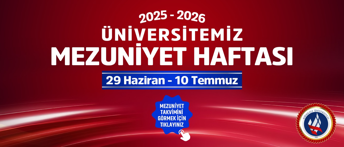 2025-2026 Mezuniyet Takvimi