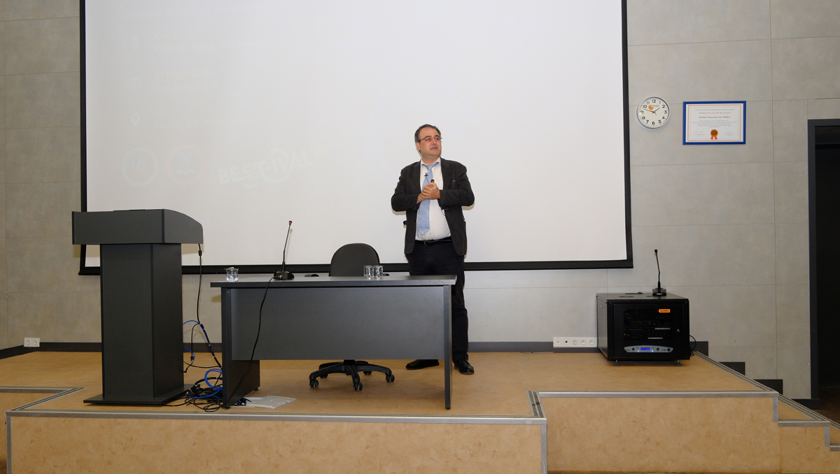 Prof. Dr. Yunus Eren Kalay, BESST-İVAL ’26 Kapsamında Doğadan İlham Alan Nanomalzemeleri Anlattı