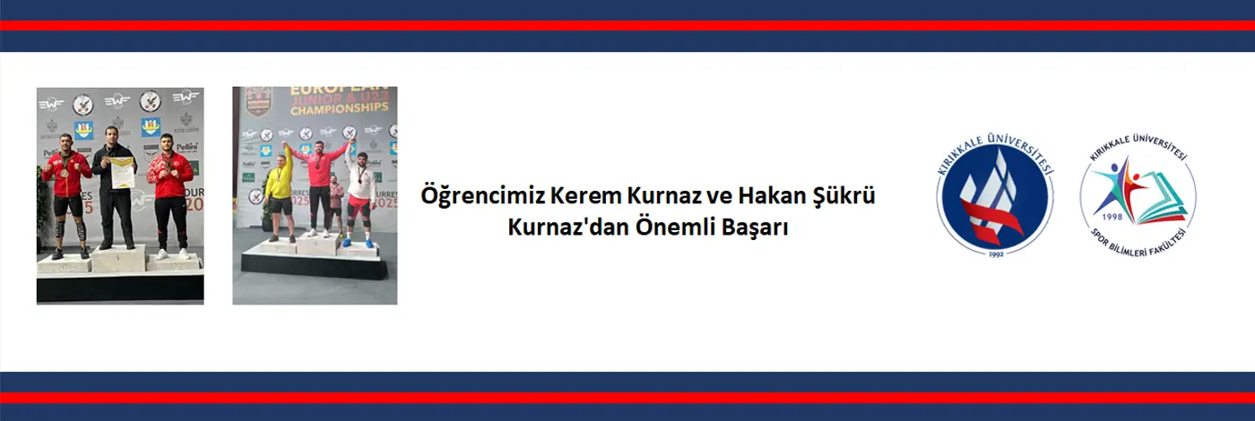 Öğrencimiz Kerem Kurnaz ve Hakan Şükrü Kurnaz'dan Önemli Başarı
