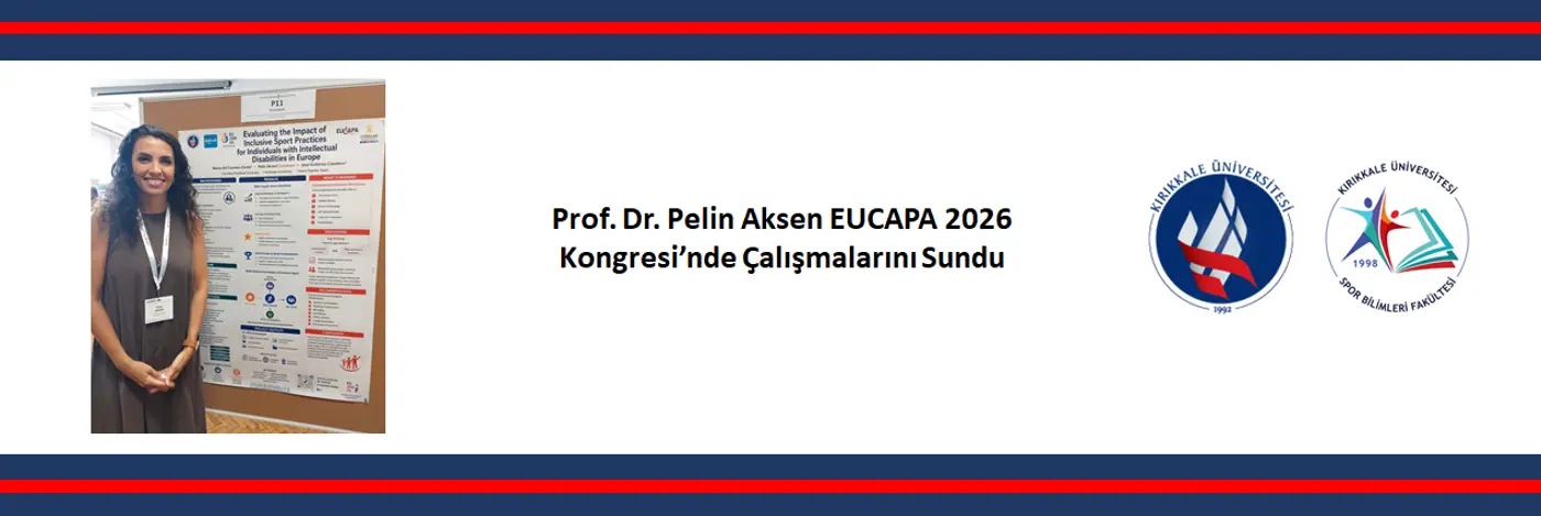 Prof. Dr. Pelin Aksen EUCAPA 2026 Kongresi’nde Çalışmalarını Sundu