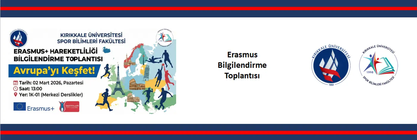 Erasmus Bilgilendirme Toplantısı