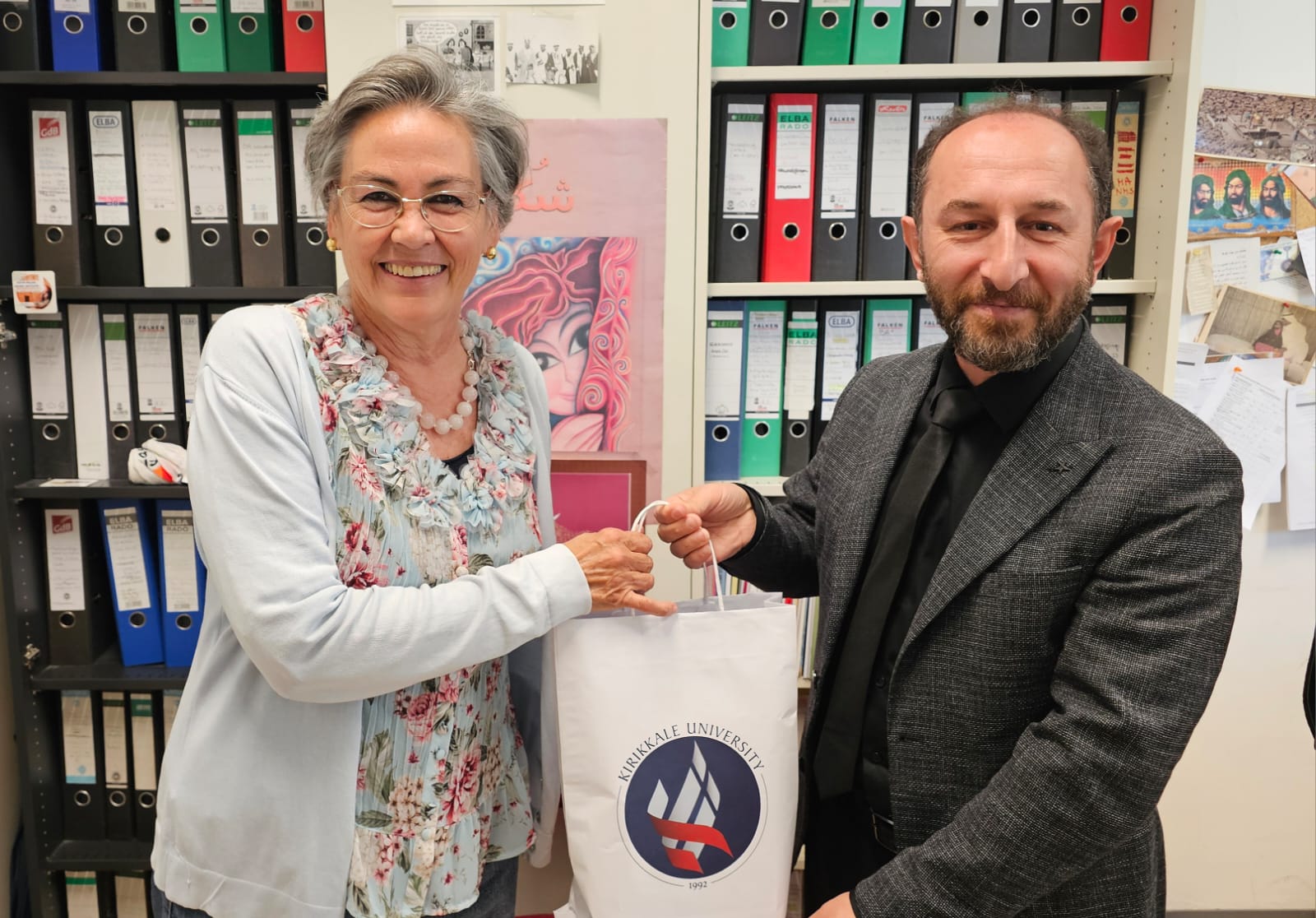 ARAPÇA MÜTERCİM TERCÜMANLIK BÖLÜMÜ HOCALARIMIZ ALMANYA'DA AKADEMİK İŞ BİRLİĞİ GÖRÜŞMELERİ GERÇEKLEŞTİRDİ