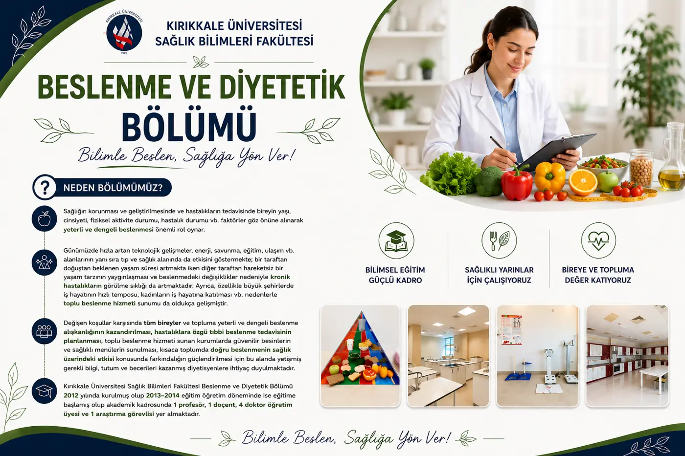 Neden bölümümüz