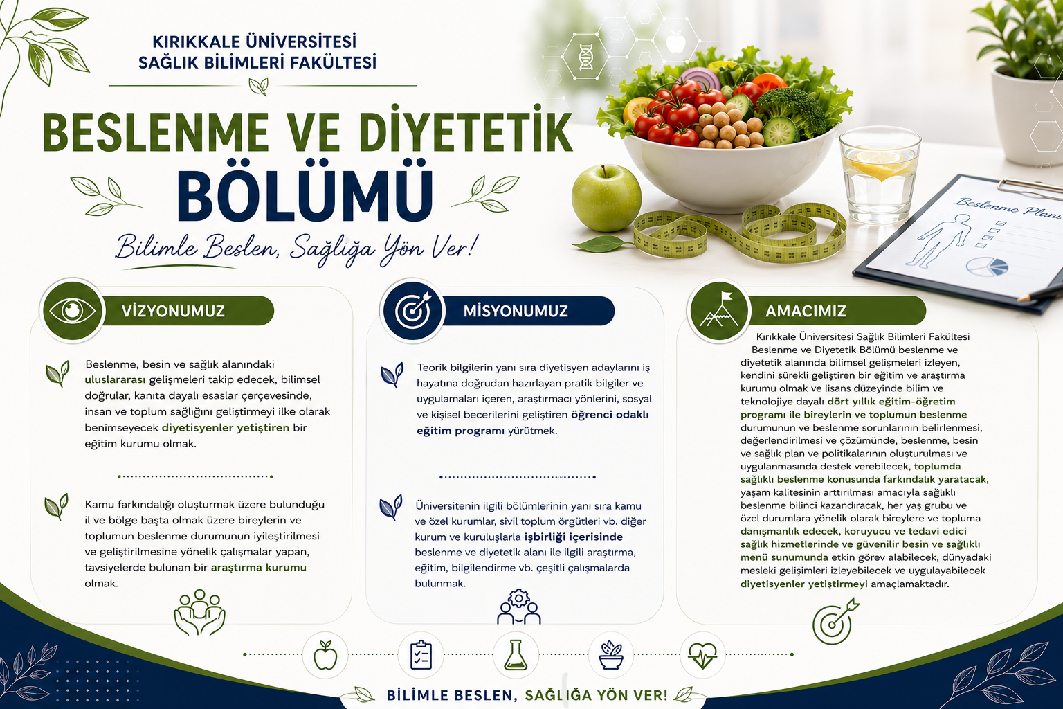 Vizyon, misyon ve amacımız