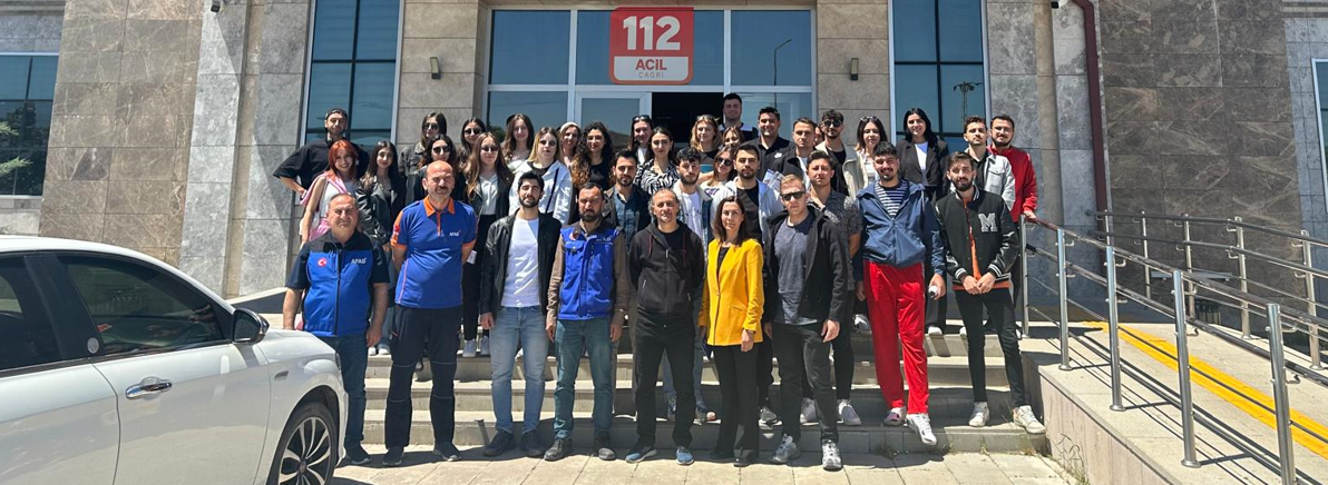 Beden Eğitimi ve Spor Öğretmenliği Bölümü AFAD’ı Ziyaret Etti