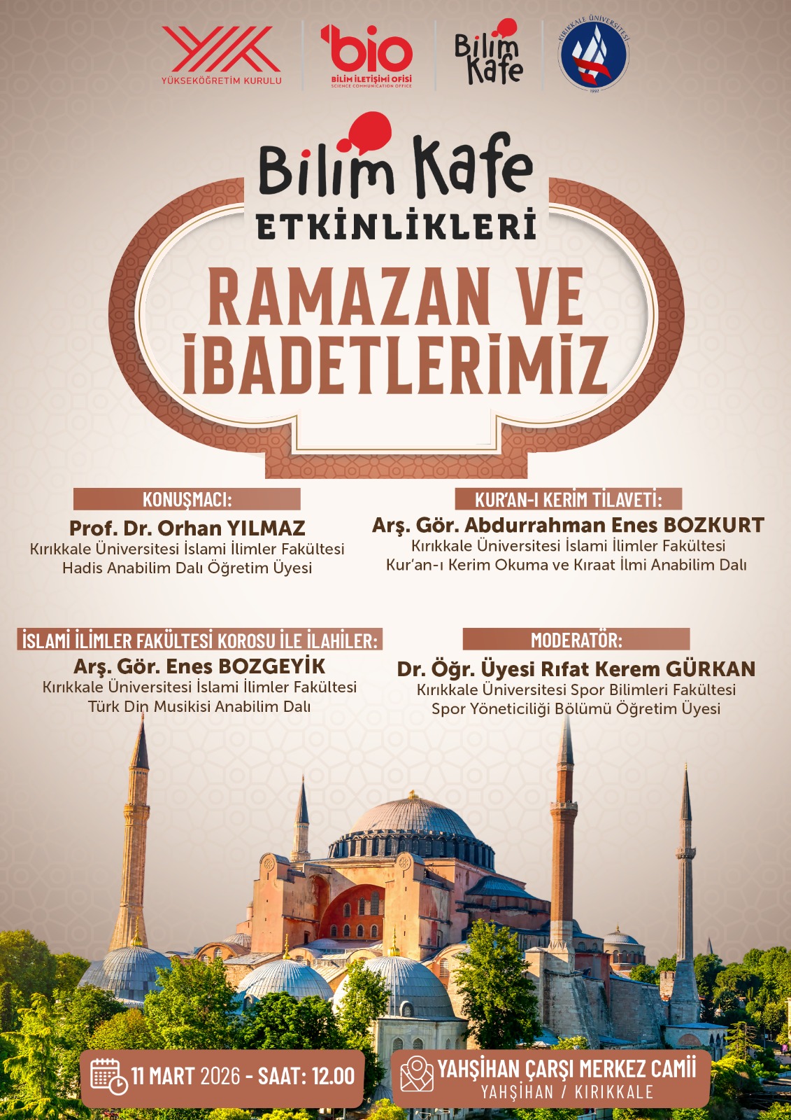 Bilim Kafe Etkinliklerimiz Ramazan’ın Manevi Atmosferiyle Devam Etti