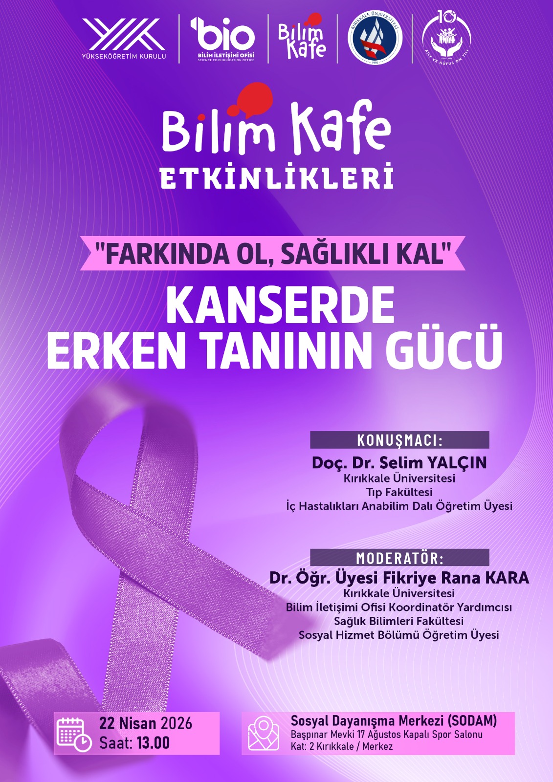 Bilim Kafe’de Kanser Farkındalığı: Üniversitemizden Topluma Sağlık Köprüsü