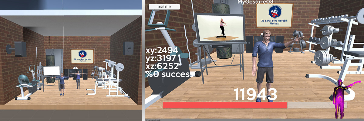 3 Boyutlu Sanal Spor Platformu Projesi - Mayıs 2015-Mayıs 2017 - TÜBİTAK 3001