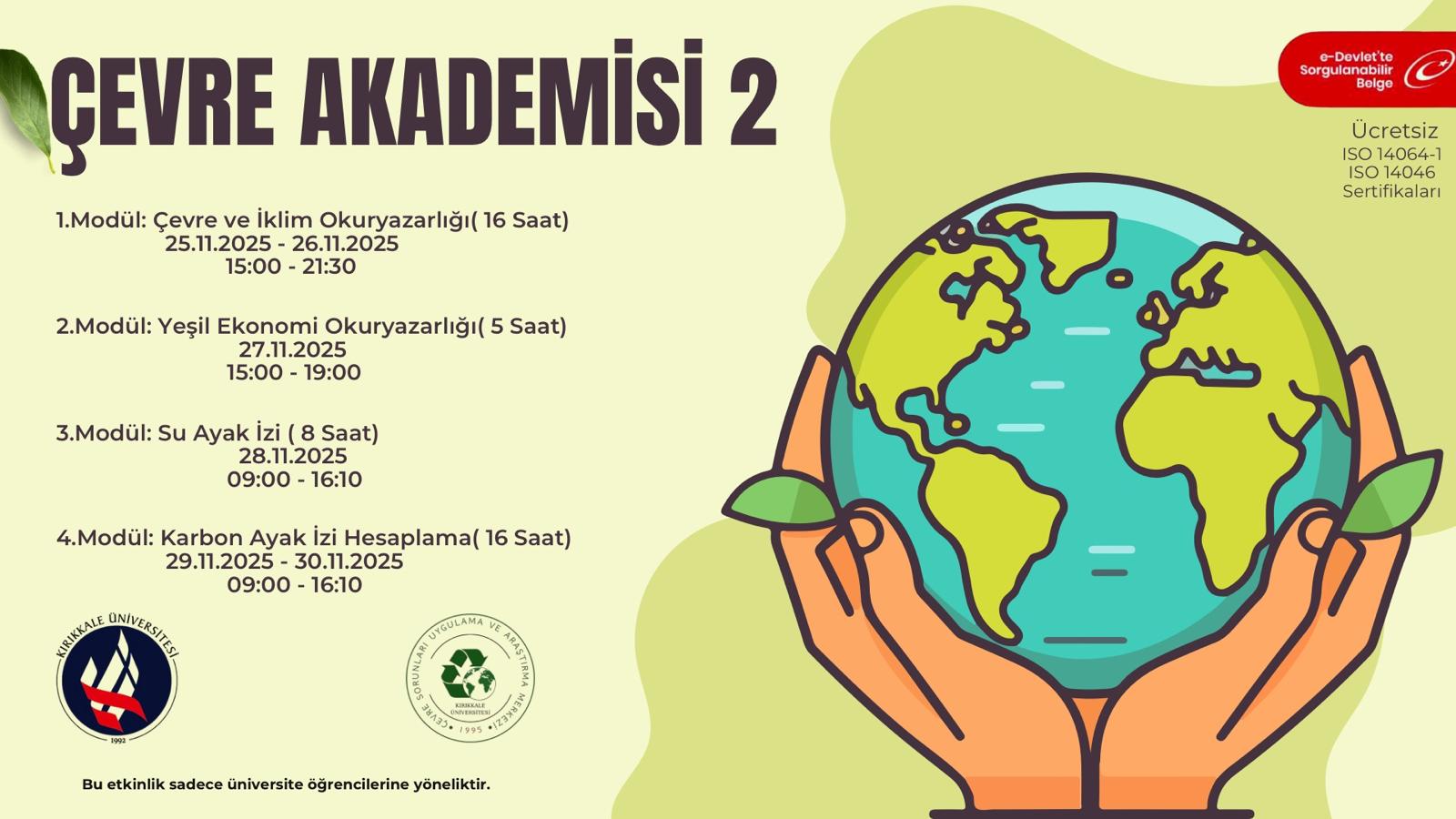 Çevre Akademisi Programı 2