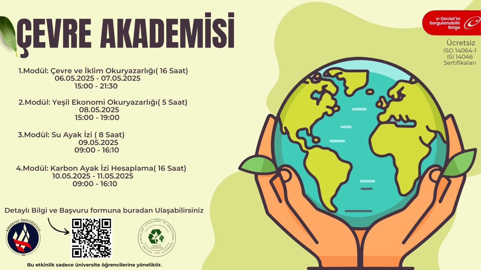 Detaylı Bilgi ve Başvuru Sonuçları İçin Tıklayınız! 