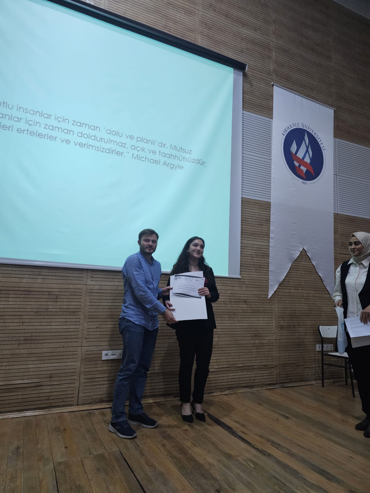 Kırıkkale Üniversitesi Delice MYO’da “Zaman Yönetimi” Semineri Düzenlendi