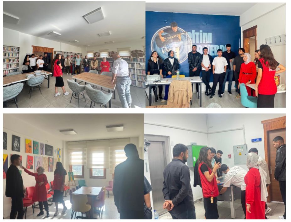 Delice MYO Öğrencilerinden Gençlik Merkezinde Renkli Etkinlik